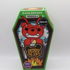Deddy Bears Series 4 Hank Hotpot Toy - Red and Green